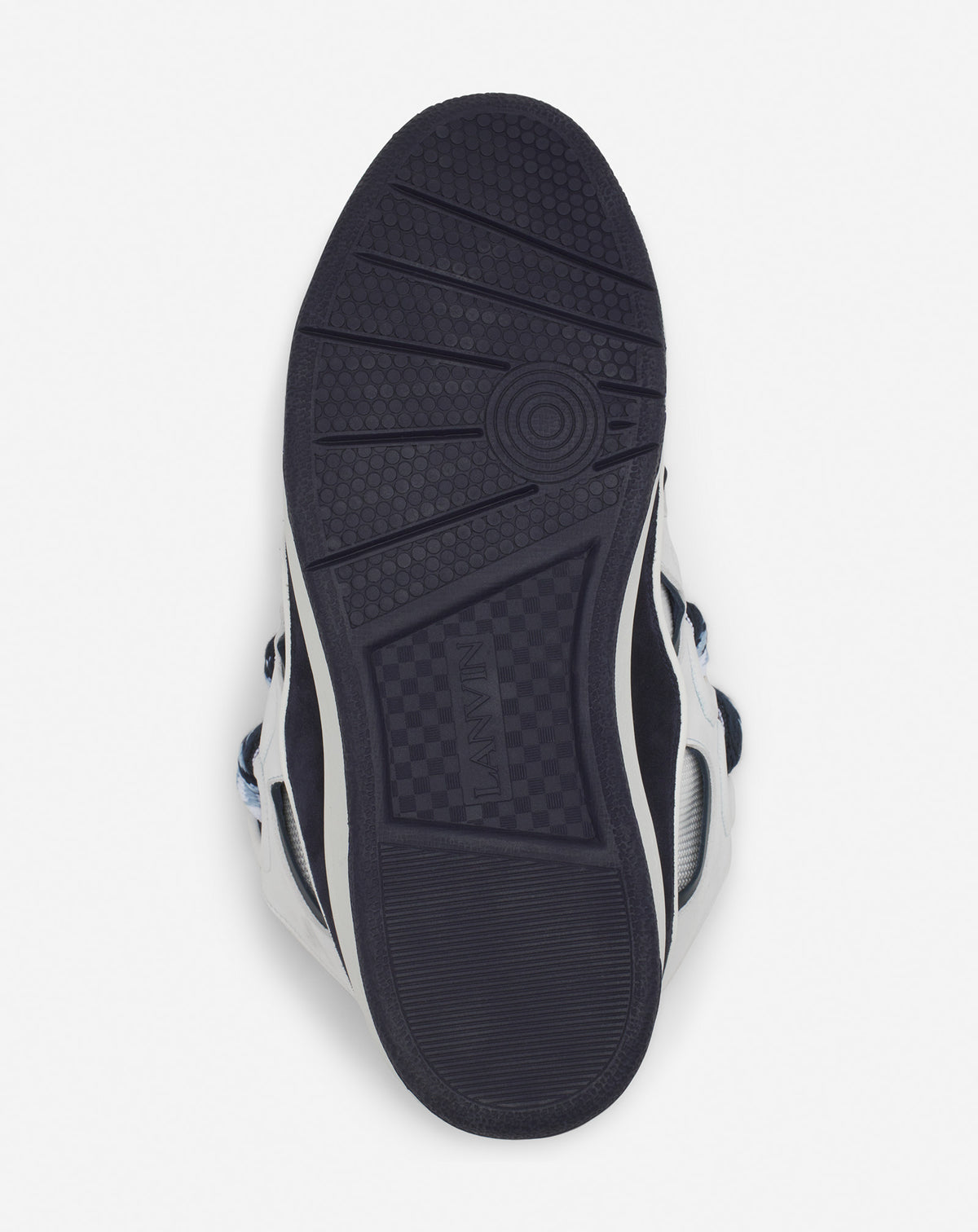 L*nvin curb White/Navy Blue