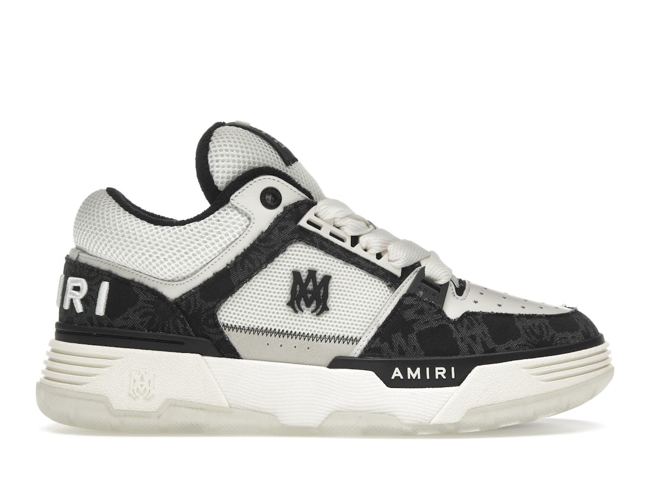 Am*ri MA-1 Black Quad Monogram Print