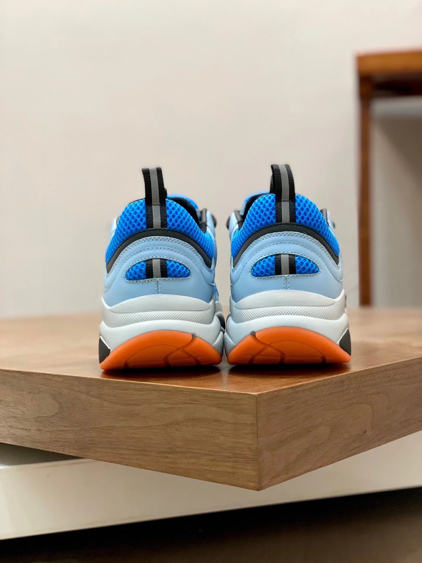 D*or B22 Blue Technical Mesh Light Blue Grey Orange