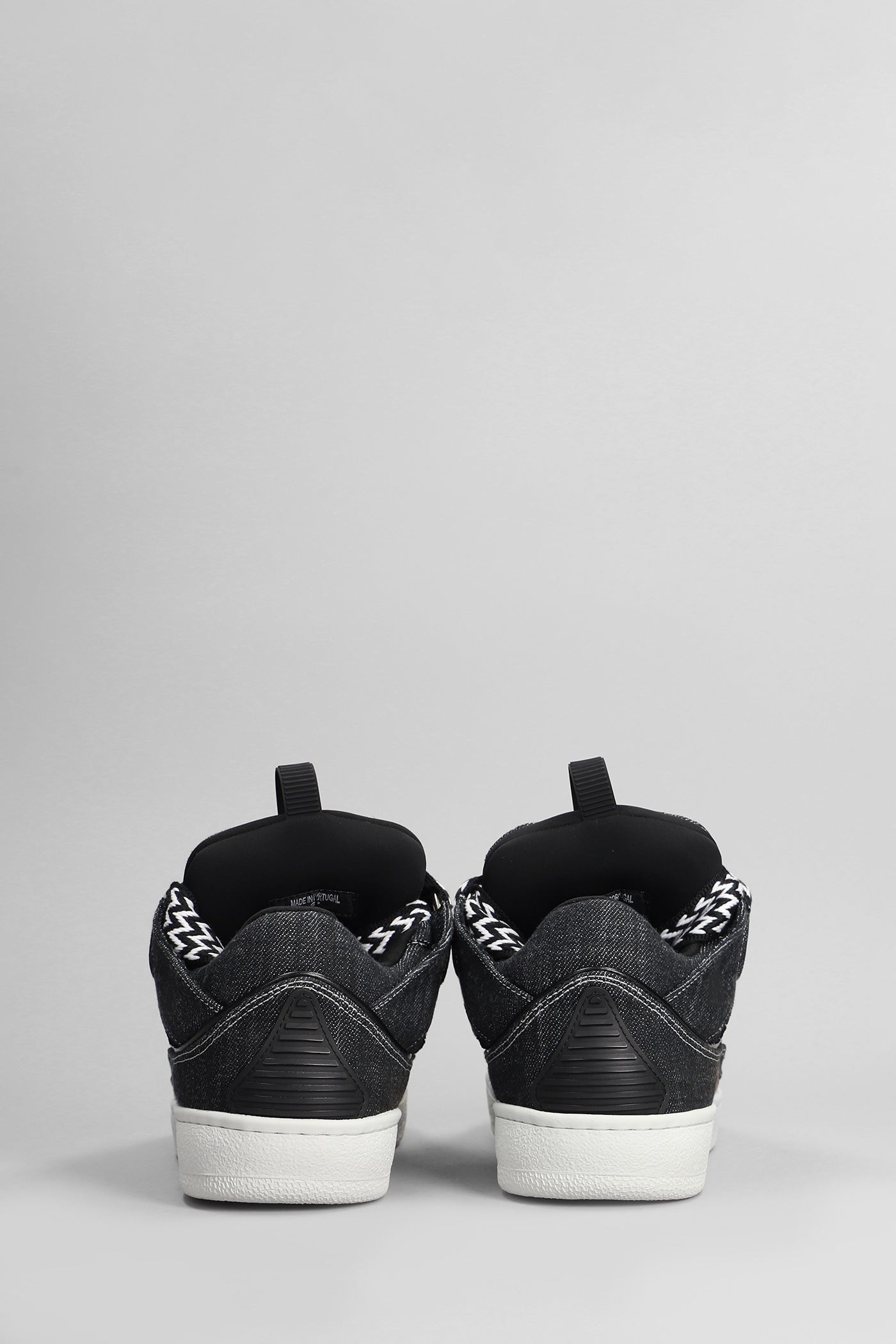 L*nvin curb black white denim