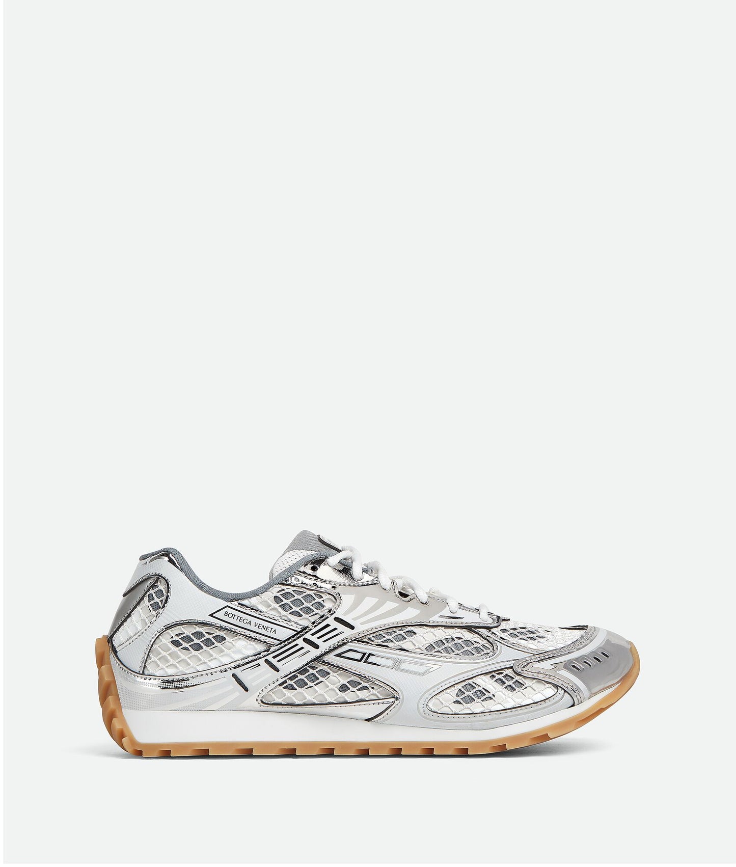 B*VT Silver White Optic white rubber