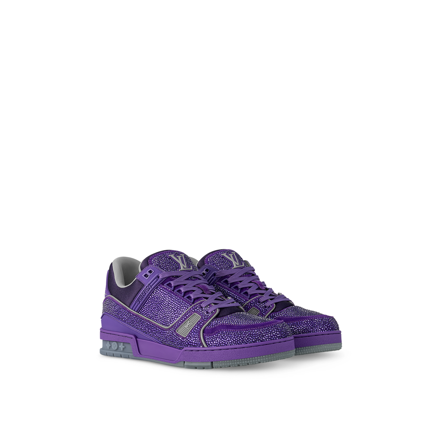 L*VT Purple Swarovksi Crystals