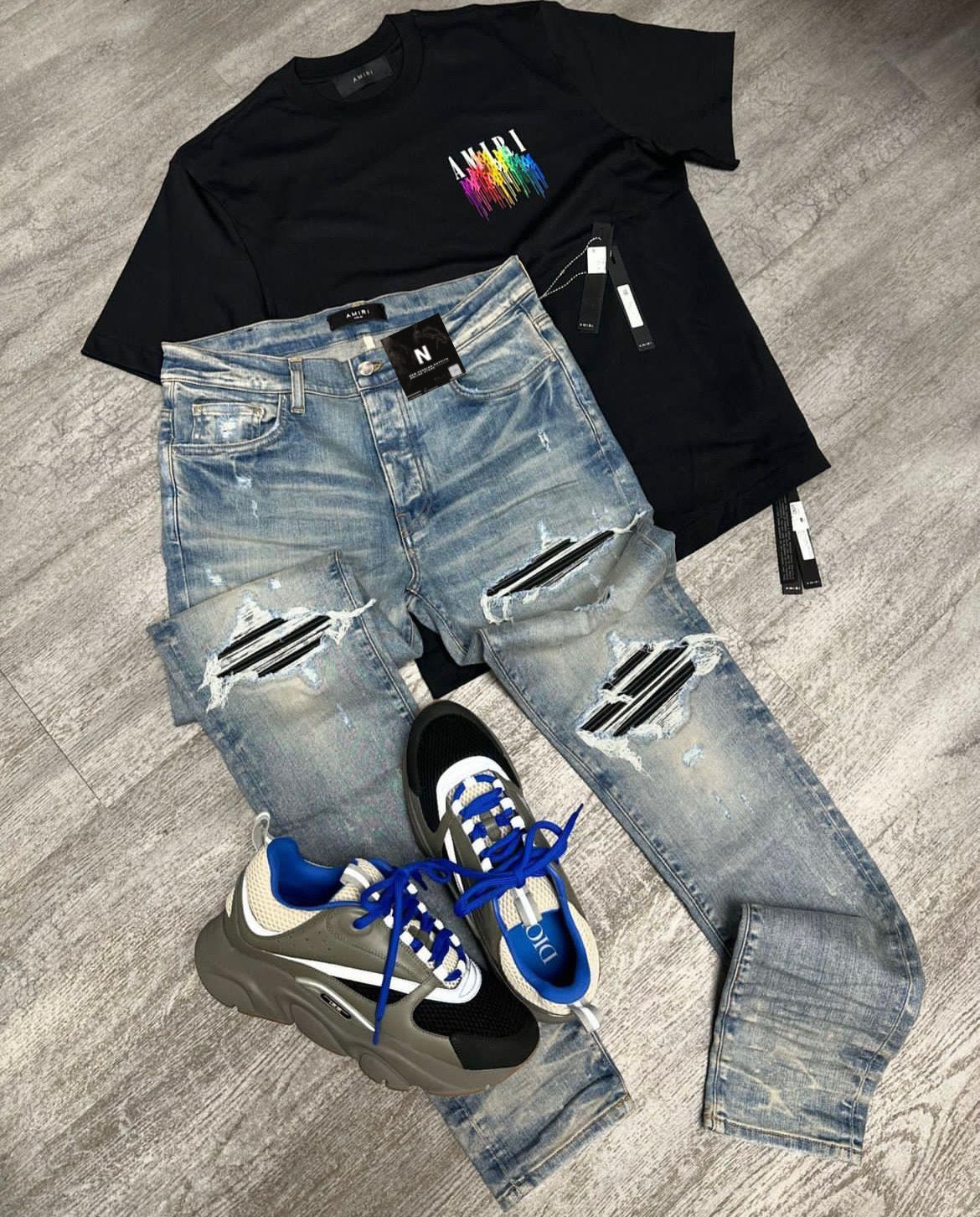 Am*ri T-shirt xAm*ri Jeans x b22