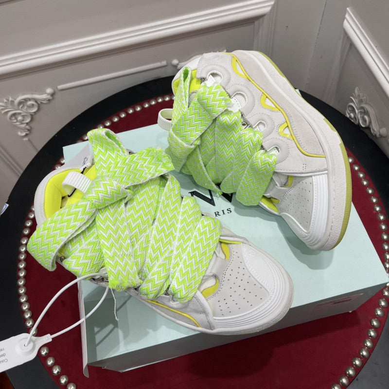 L*nvin curb white Fluo Yellow