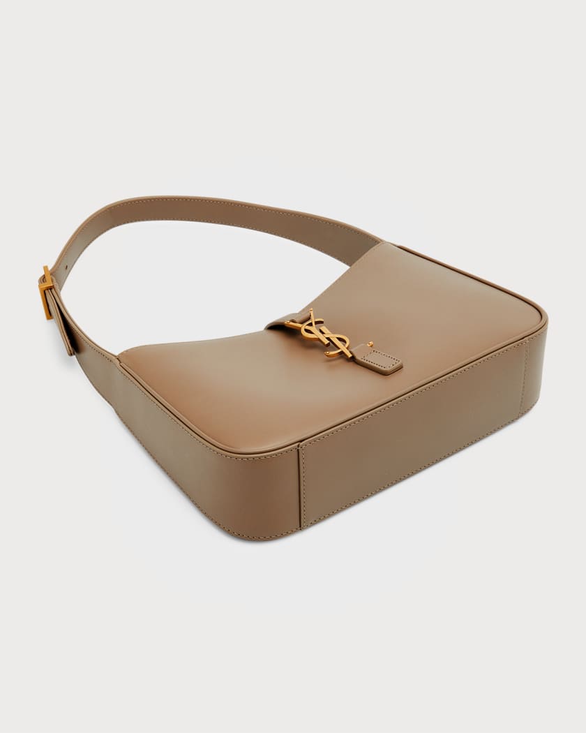 YSLT Le 5 A 7 YSL Shoulder Bag in Smooth Leather GREYISH BROWN
