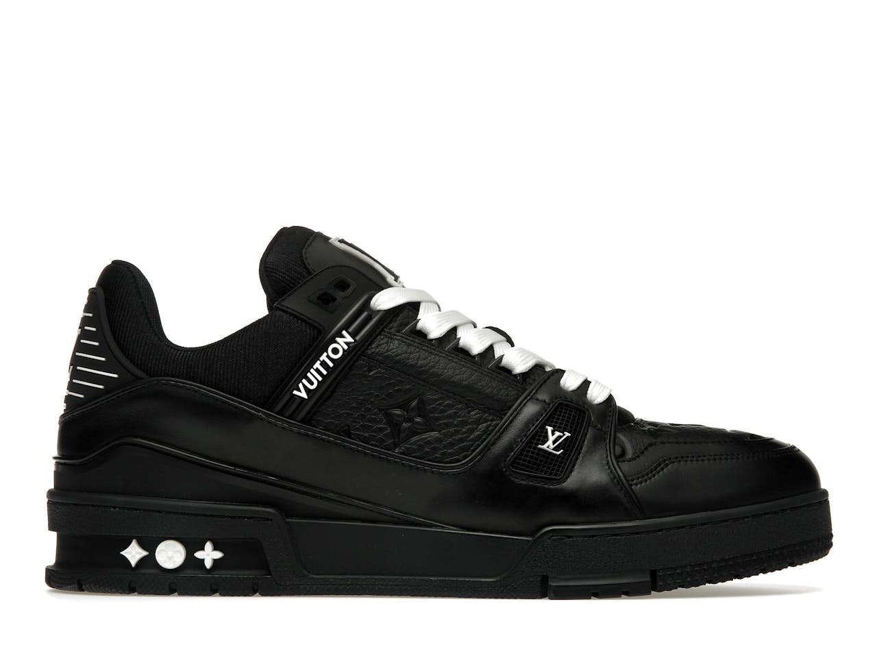 L*VT Black with embossed monogram
