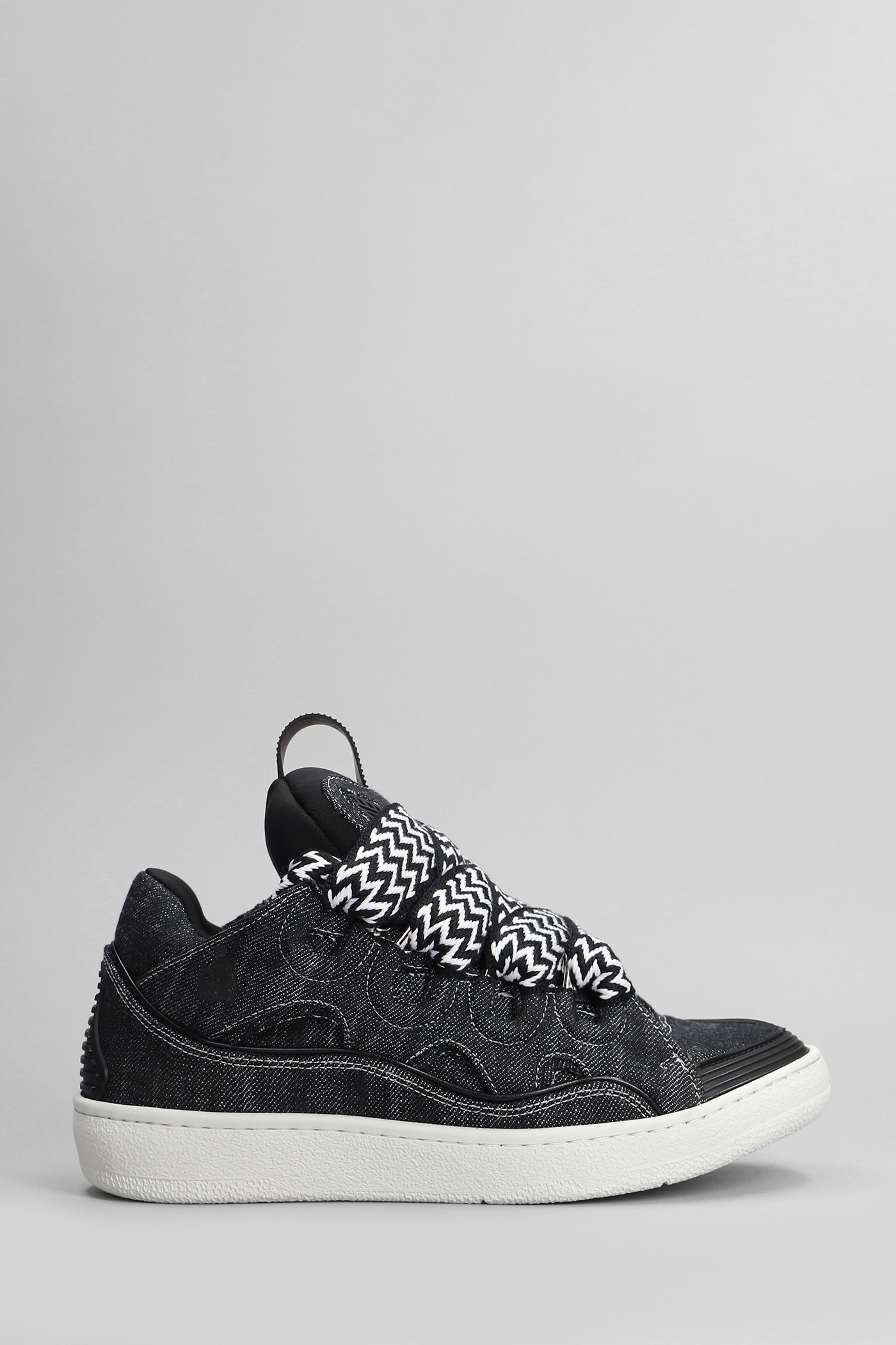 L*nvin curb black white denim