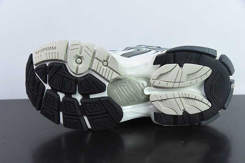 B*lenciaga Runner white, beige, grey and blue