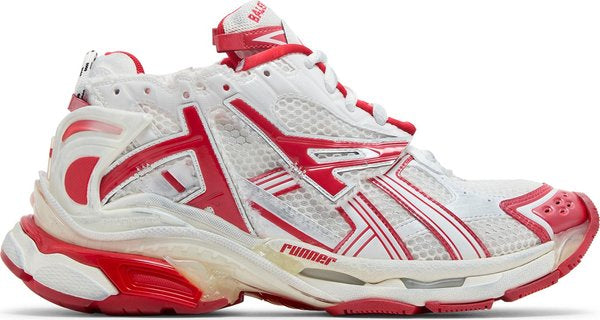 B*lenciaga track red white