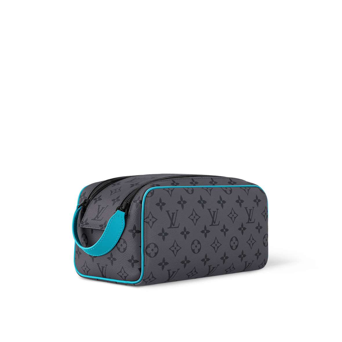 L*V*T Dopp Kit Monogram Grey Blue