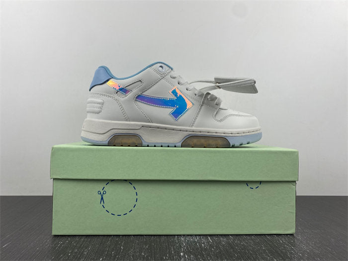 O*f- White out off office white iridescent