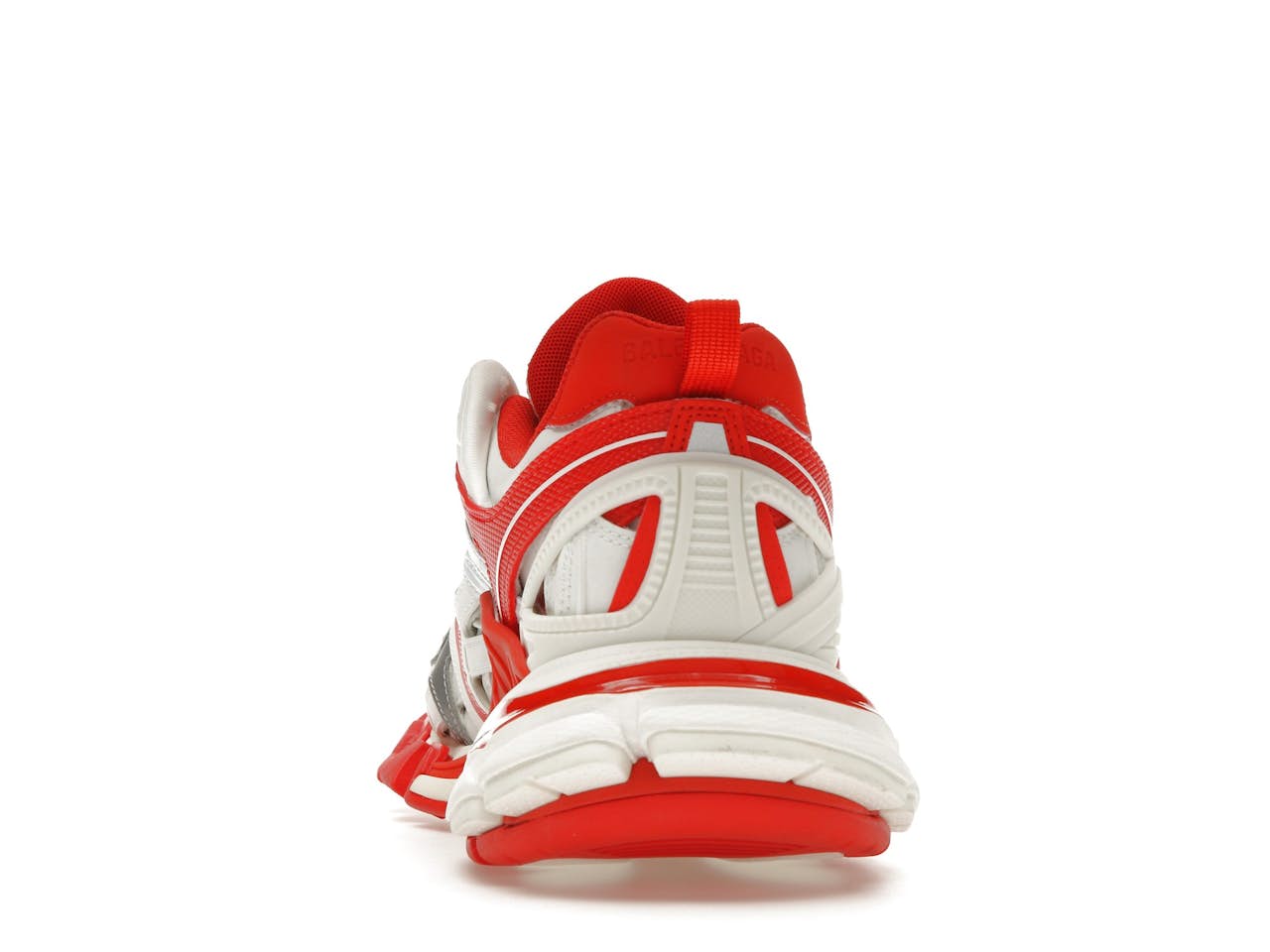 B*lenciaga Track White Red