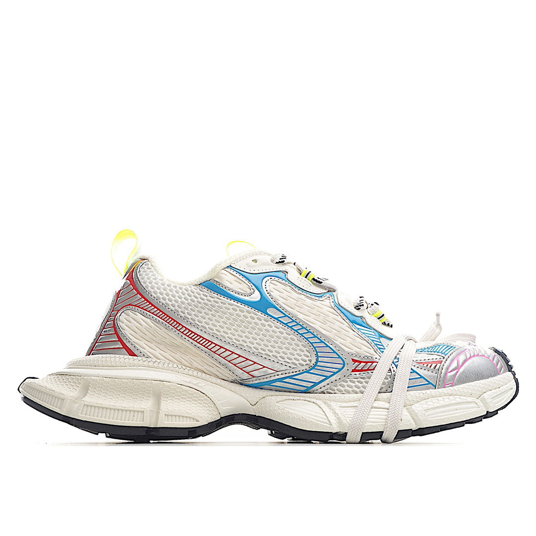 B*lenciaga 3XL White multicolor