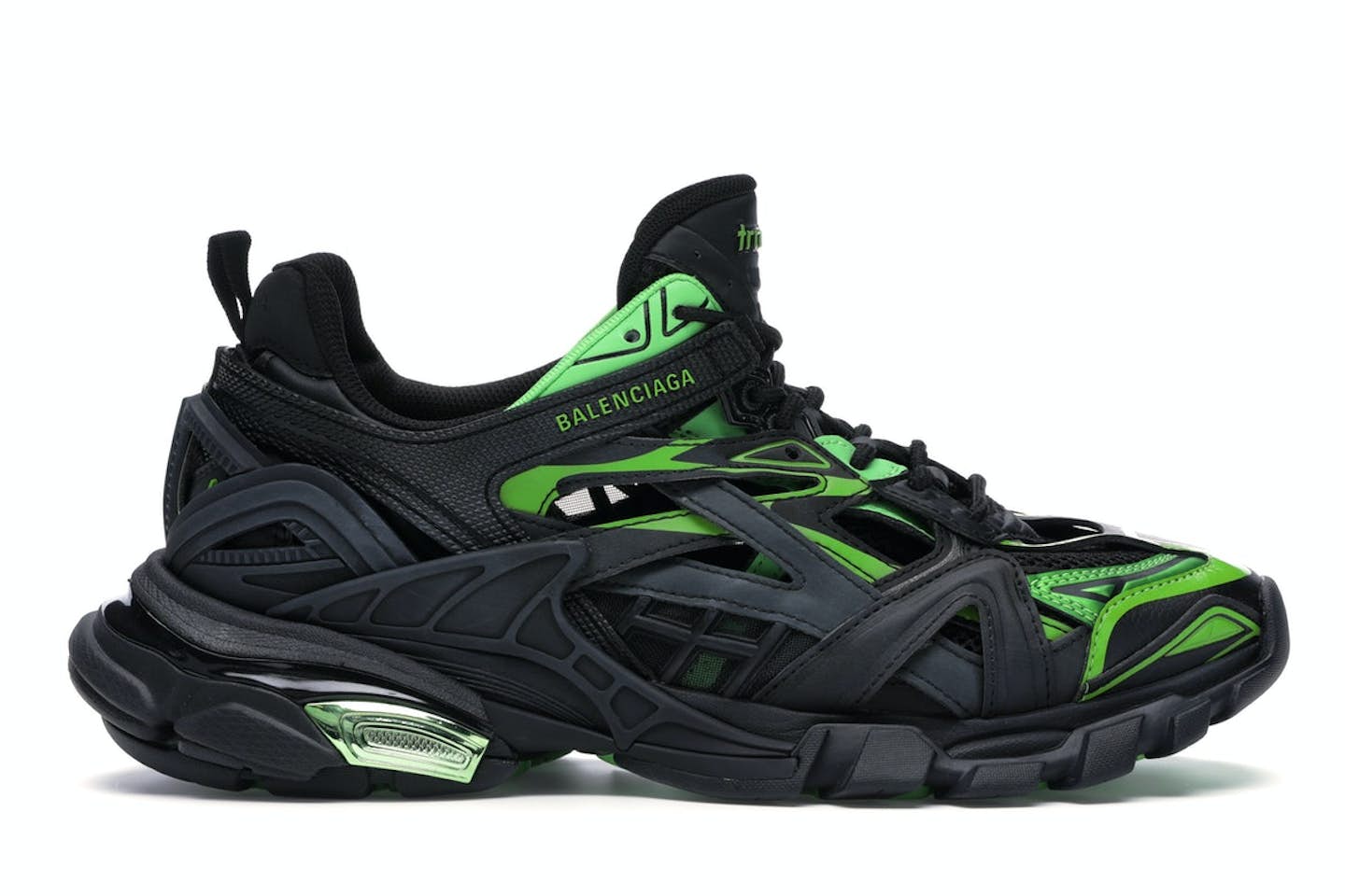 B*lenciaga Track 2 Black green