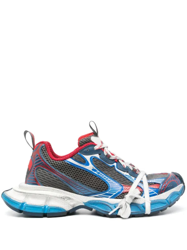 B*lenciaga 3XL Grey White Red Blue