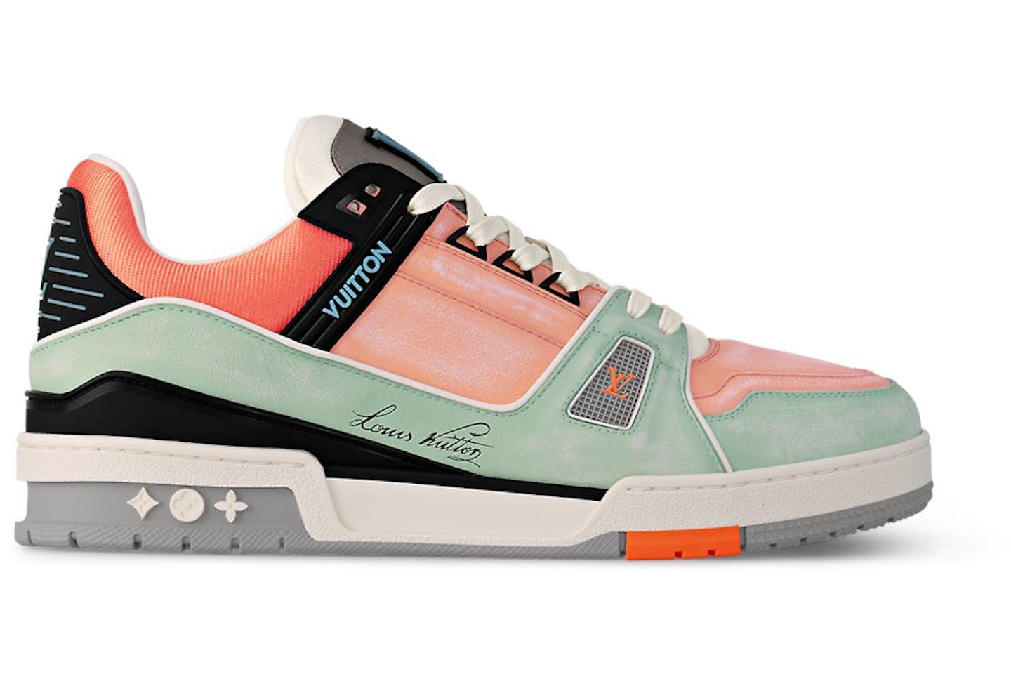 L*VT Orange Teal Vintage