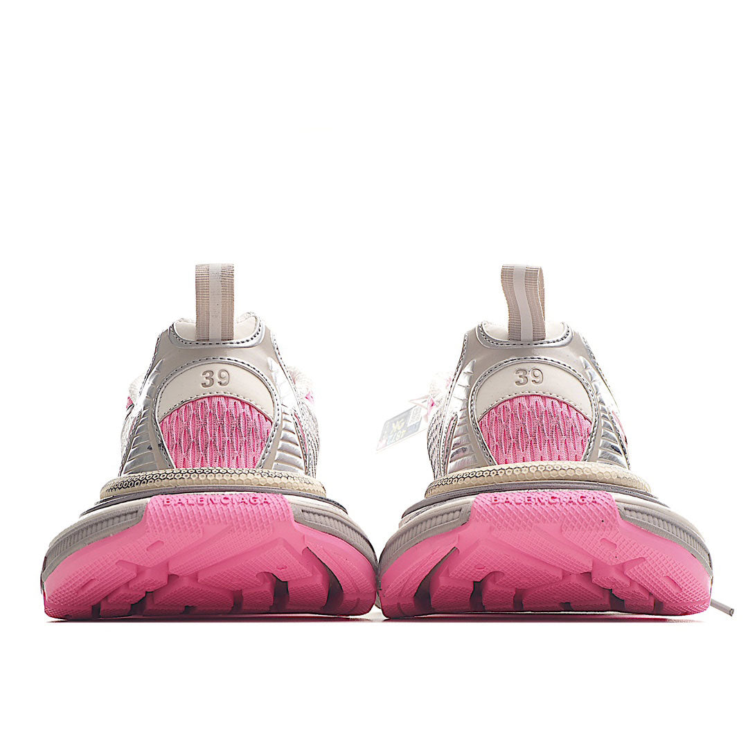 B*lenciaga 3XL white grey pink
