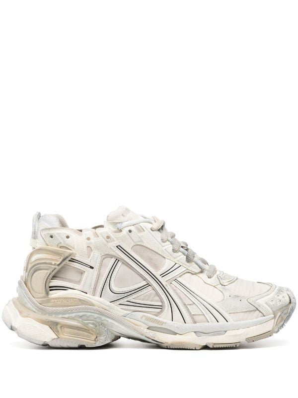 B*lenciaga Runner beige