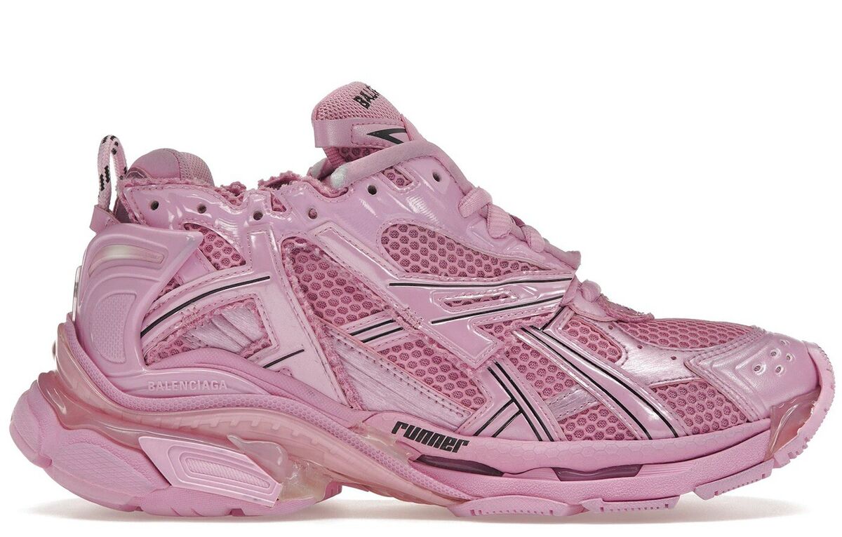 B*lenciaga runner pink