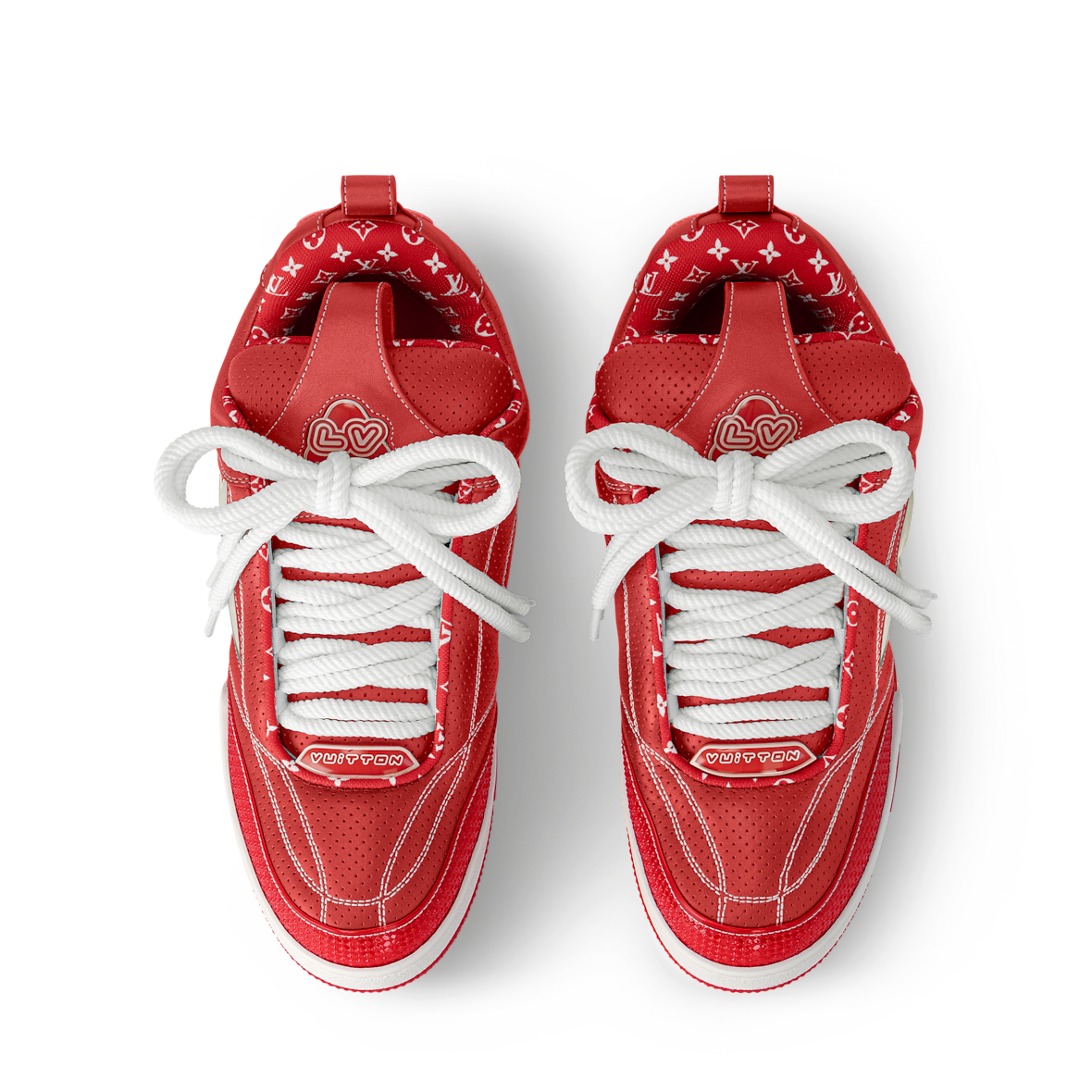 L*VT SKATE Red White