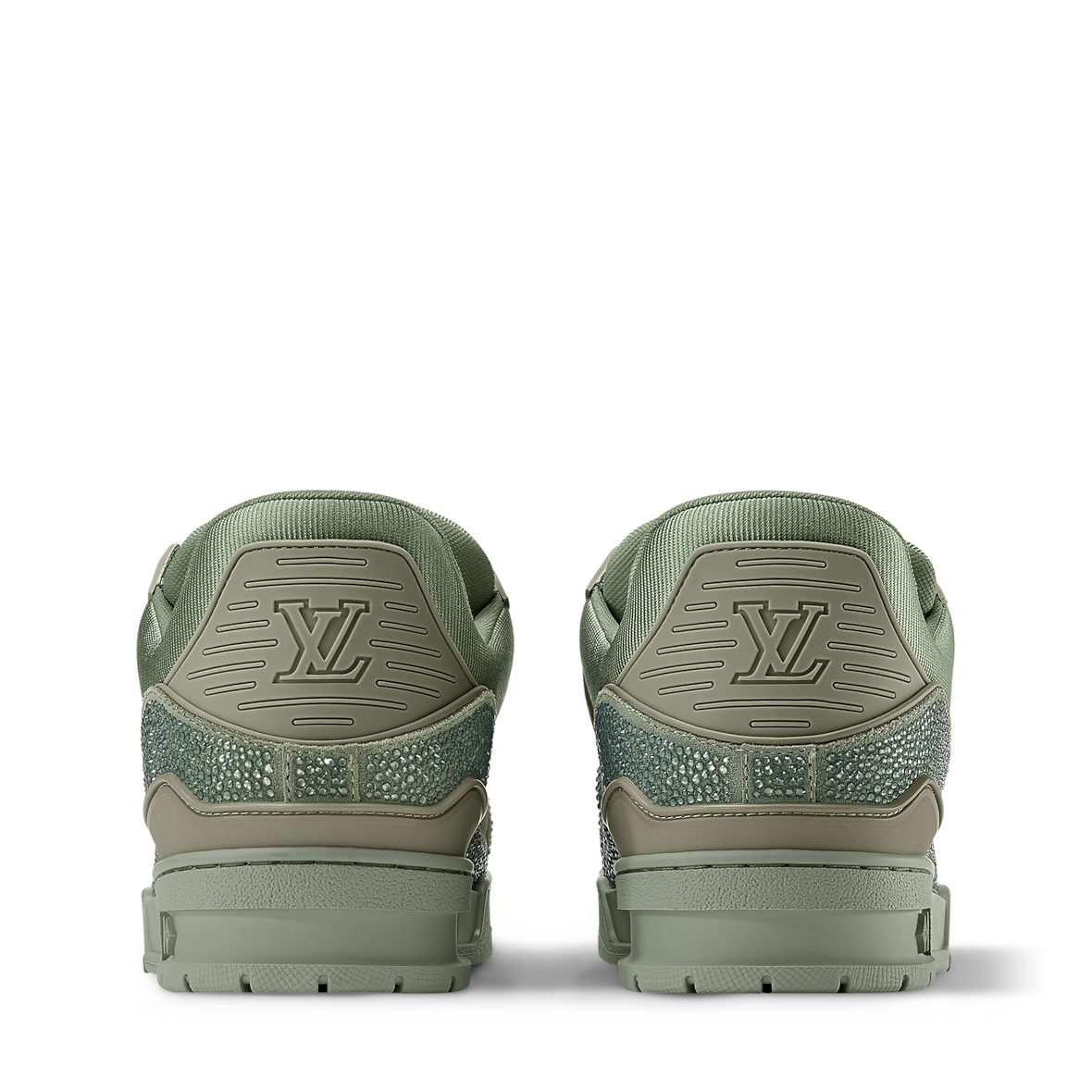 L*VT Khaki Green Swarovski