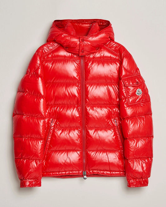 M*ncler  Maya Down Jacket Red