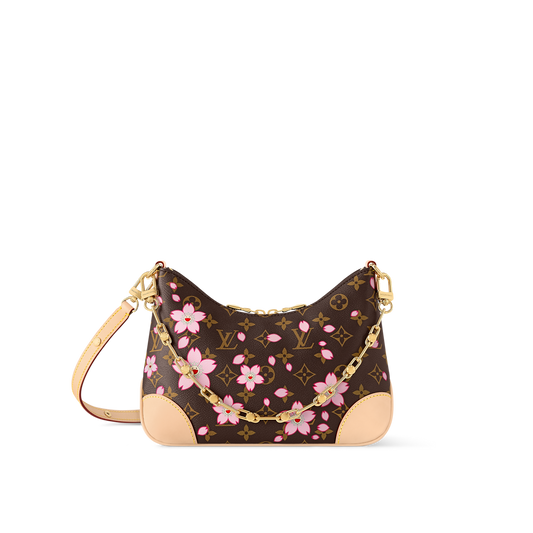 L*V*T Handbag Monogram Flower pink