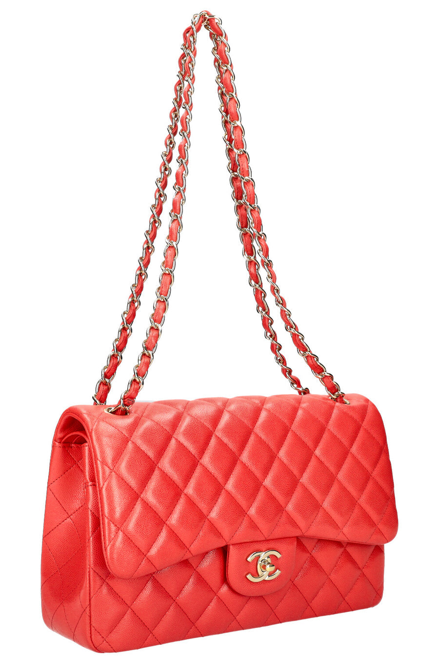 Cha Boy Flap Quilted Medium Caviar Black bag
