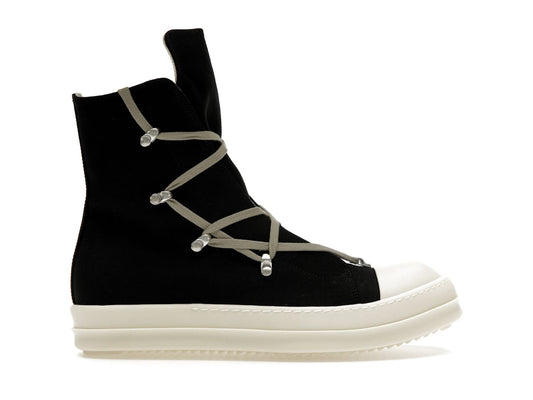 Rick Hexa High-Top Sneakers - Neutrals Black milk
