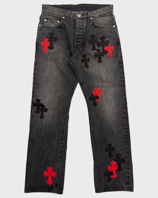 C*H JEANS Black Red
