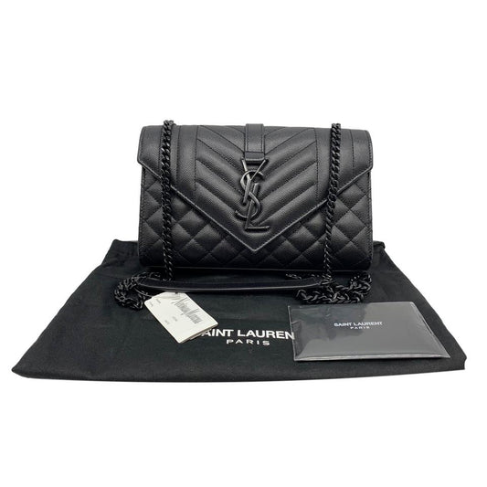 Y*S*L*T Medium Lo*l*u Puffer Matelassé Suede Shoulder Bag