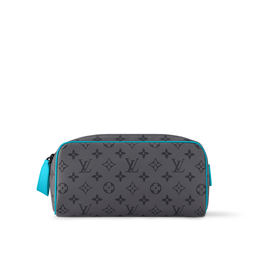 L*V*T Dopp Kit Monogram Grey Blue