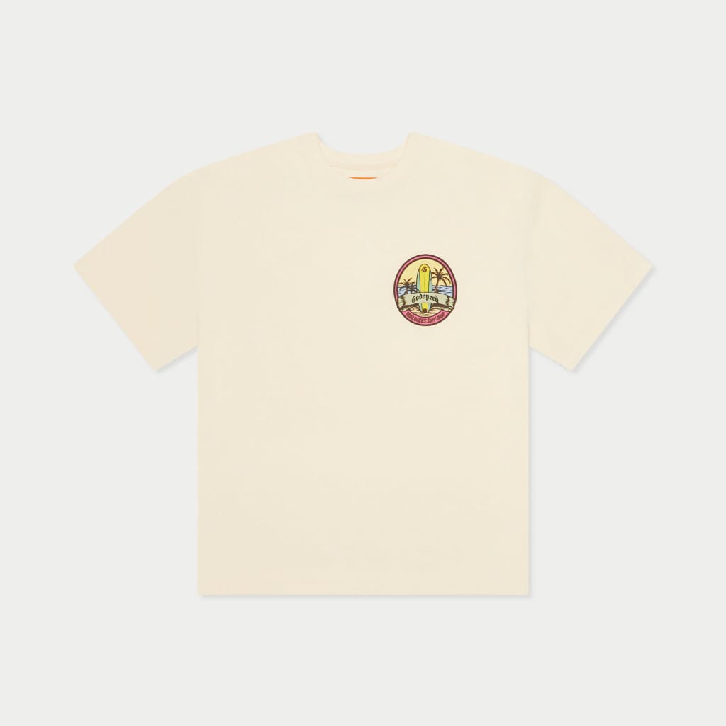 G*S T-shirt cream