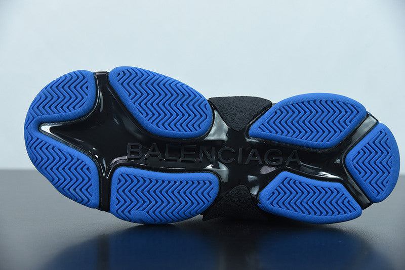 B*lenciaga Triple S grey blue black