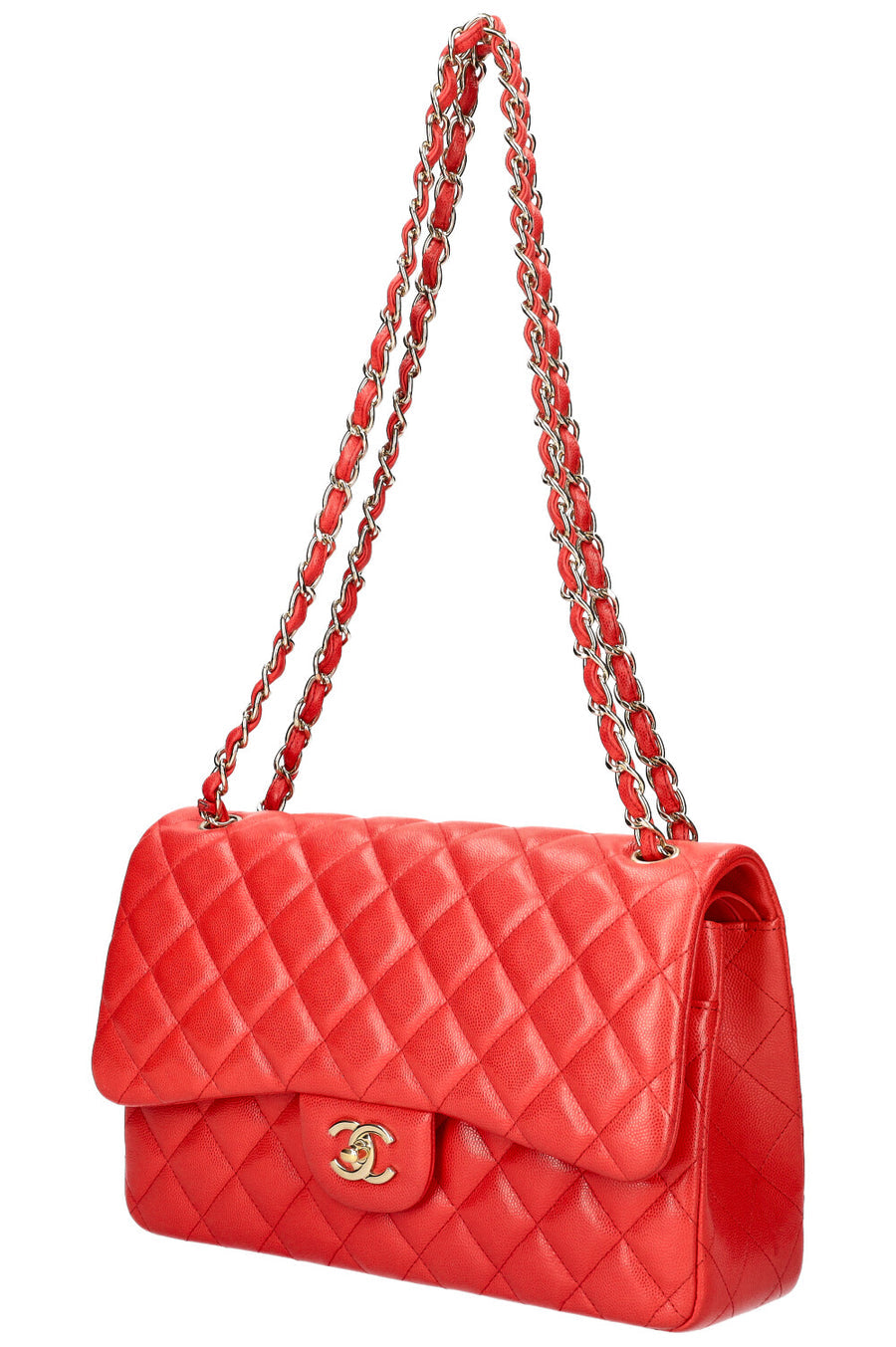 Cha Boy Flap Quilted Medium Caviar Black bag