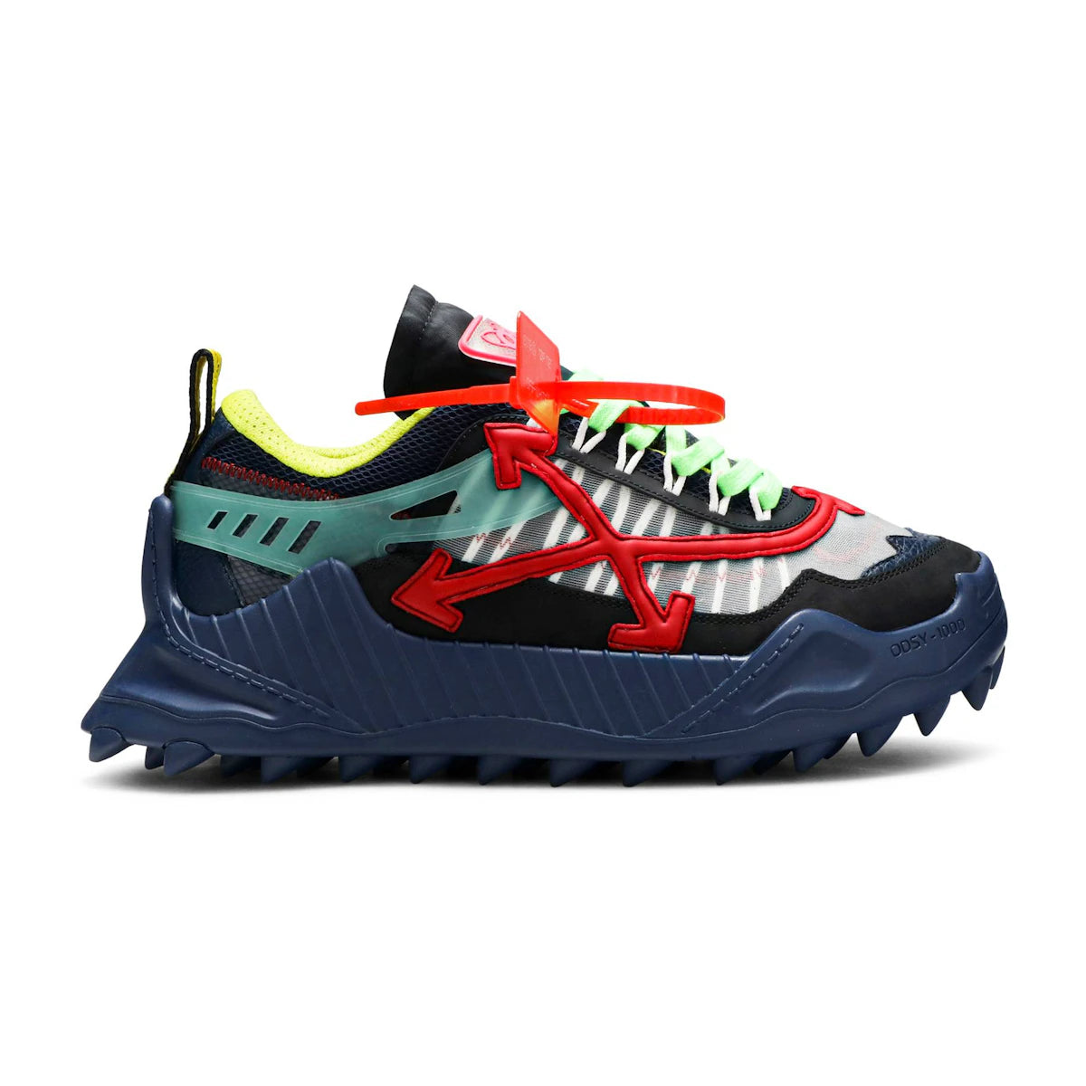 O*f- White ODSY-1000 blue red
