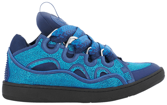 L*nvin curb Rhinestones - Majorelle Blue