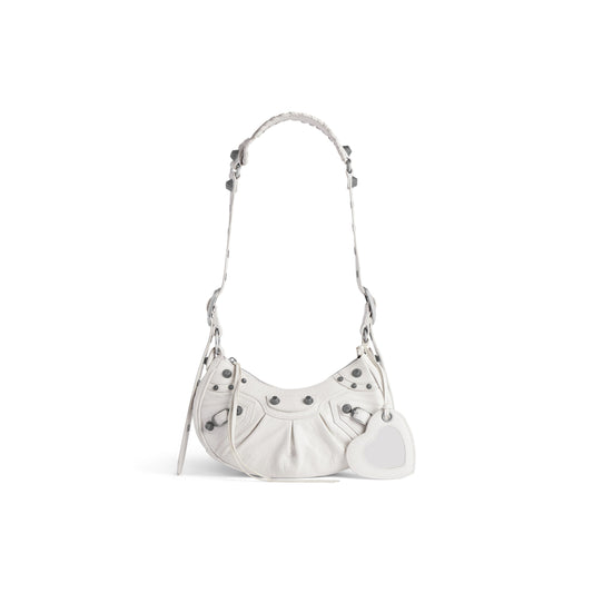 B*lenc*aga Le c*gole XS shoulder bag White