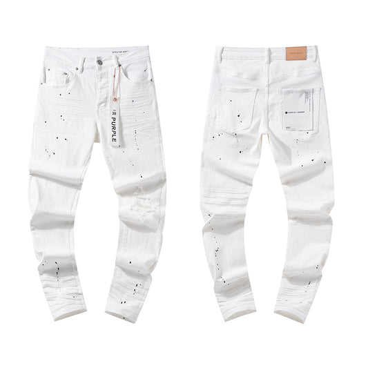 PURPLE BRAND JEANS white