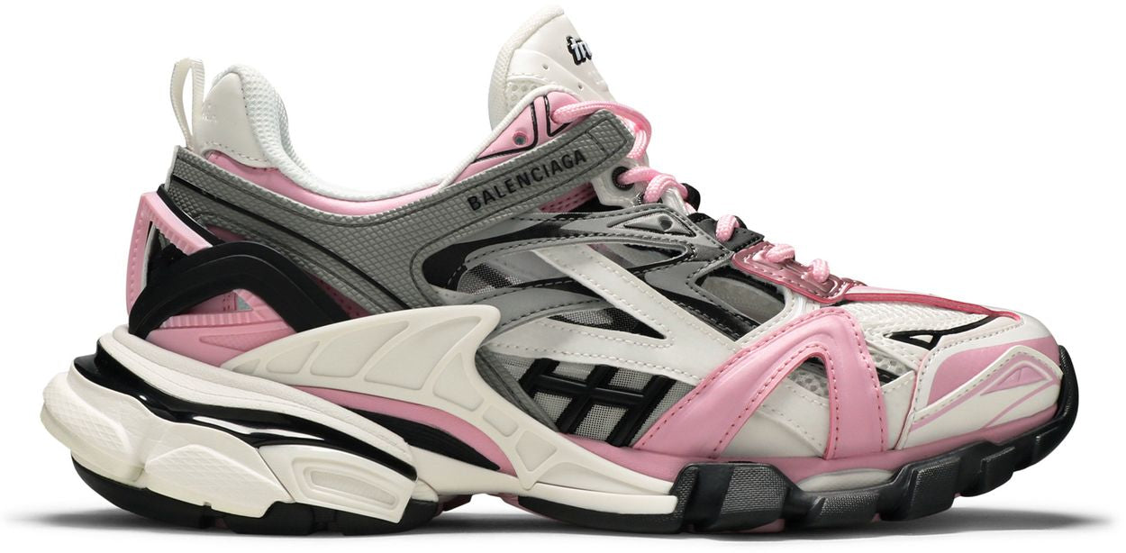 B*lenciaga Track 2 Pink Grey