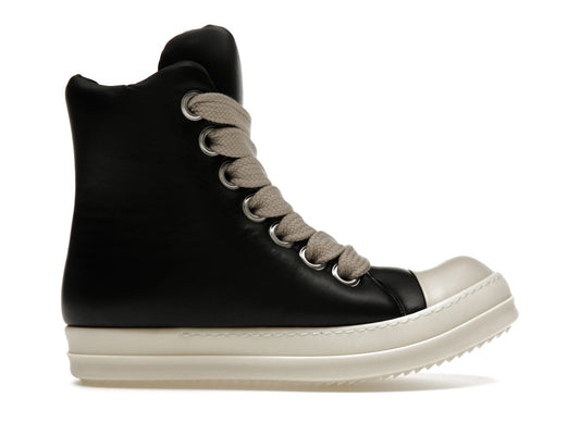 Rick Jumbo Lace Up Cushioned Sneakers Black Milk