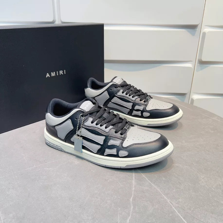 Am*ri Skel Top Low Black grey
