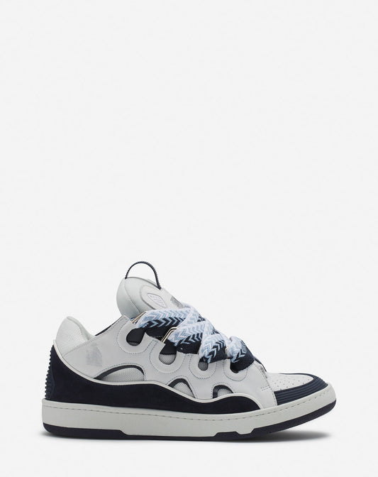 L*nvin curb White/Navy Blue