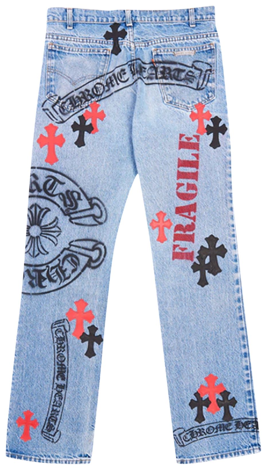 C*H JEANS Blue Black Red