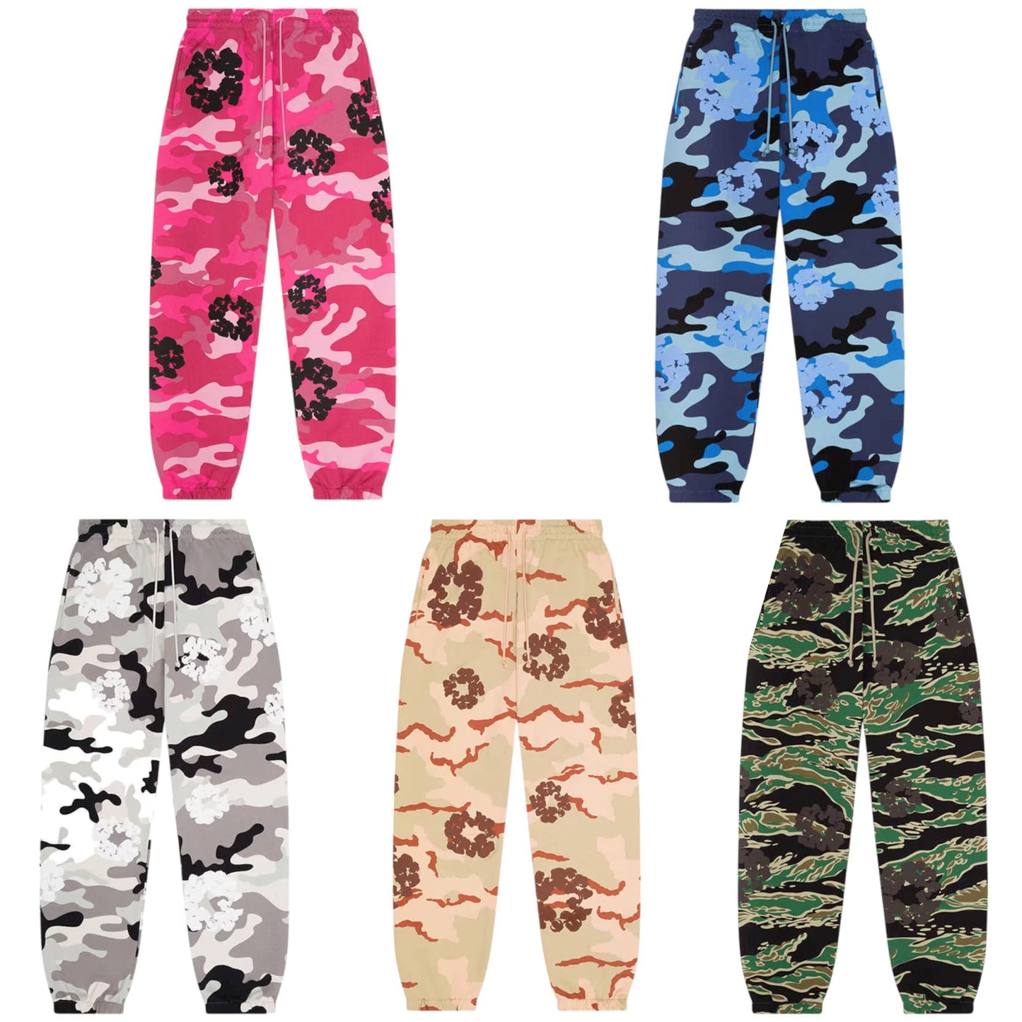 D*nim Tears The Cotton Wreath Zip Sweatpants