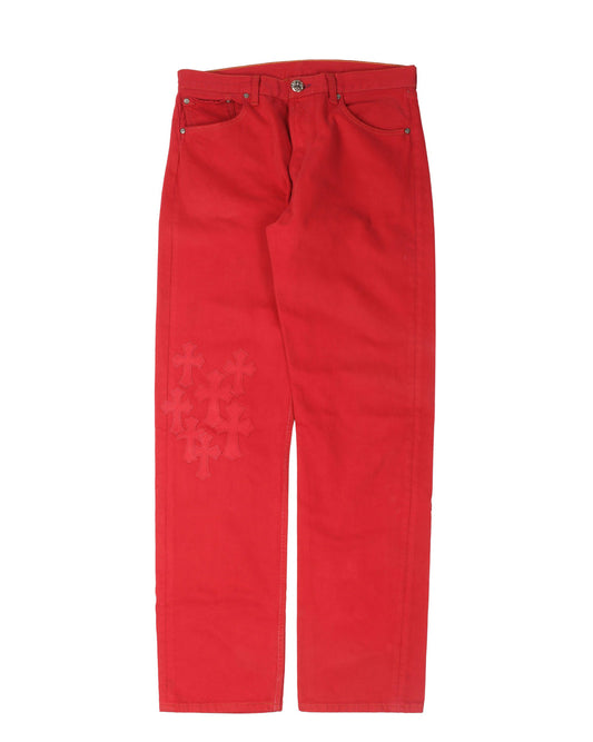 C*H JEANS Red