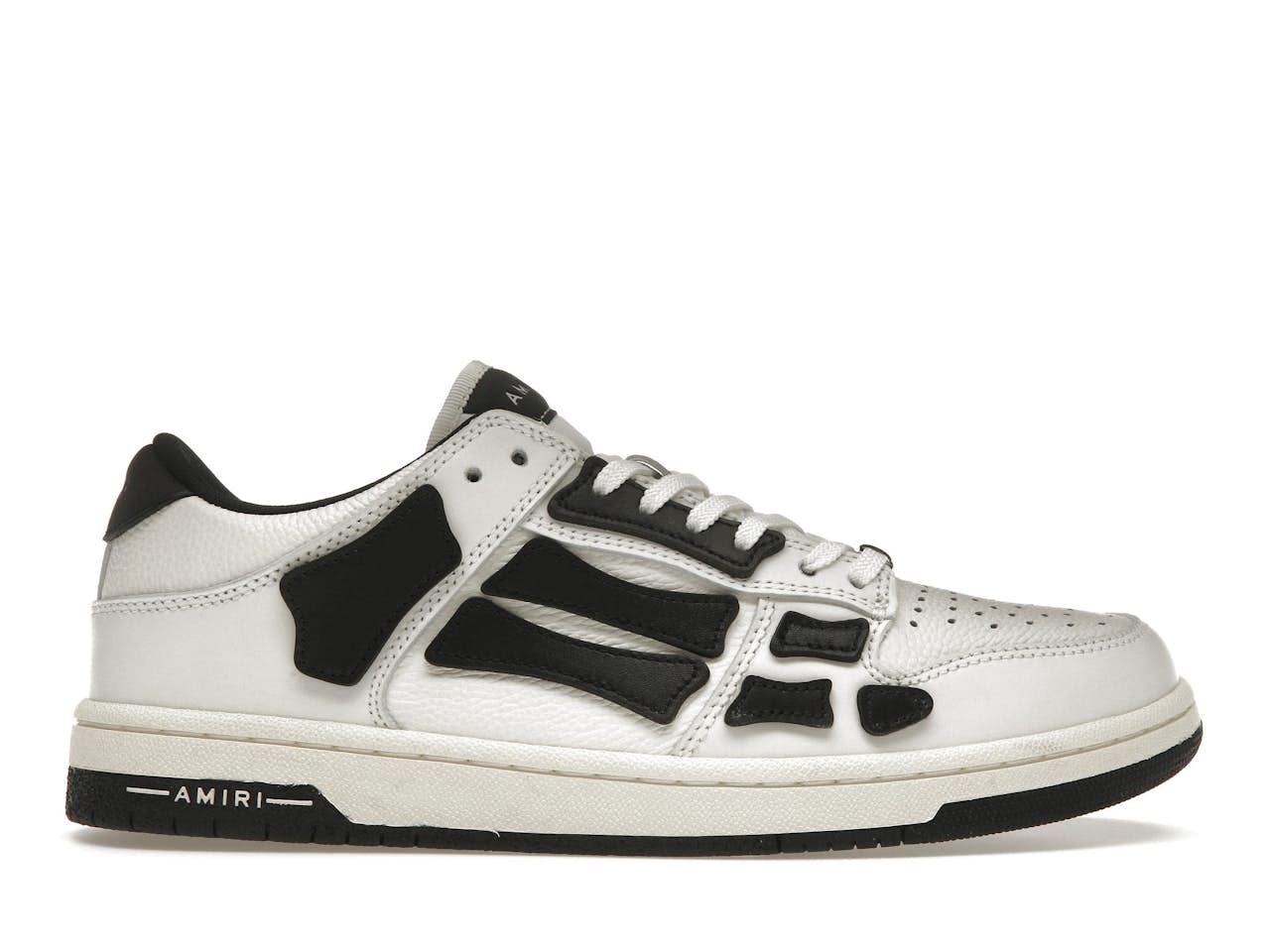 Am*ri Skel Top Low Black white