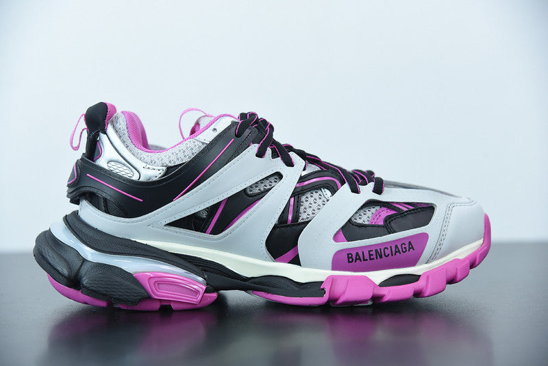 B*lenciaga Track LED Grey Pink Black