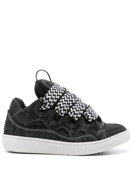 L*nvin curb black white denim