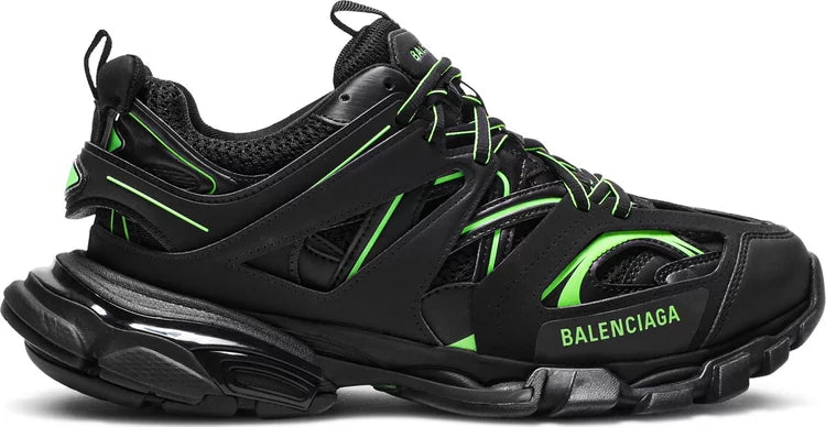 B*lenciaga Track black Green